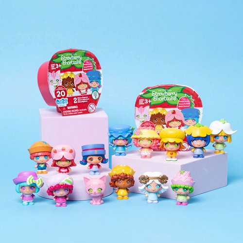 Strawberry Shortcake 1 1/2-Inch Cheebee Mini-Figures Display Case of 12