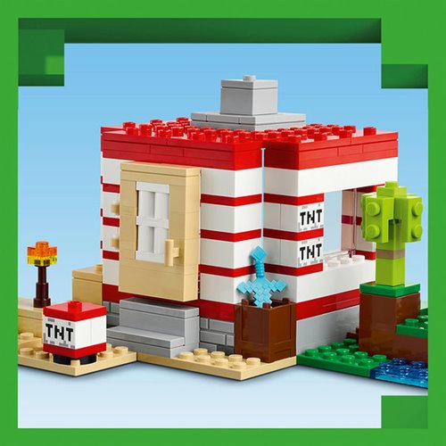 LEGO 21275 Minecraft The TNT Jungle House