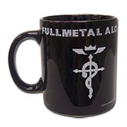 Fullmetal Alchemist Icon 11 oz. Black Ceramic Mug