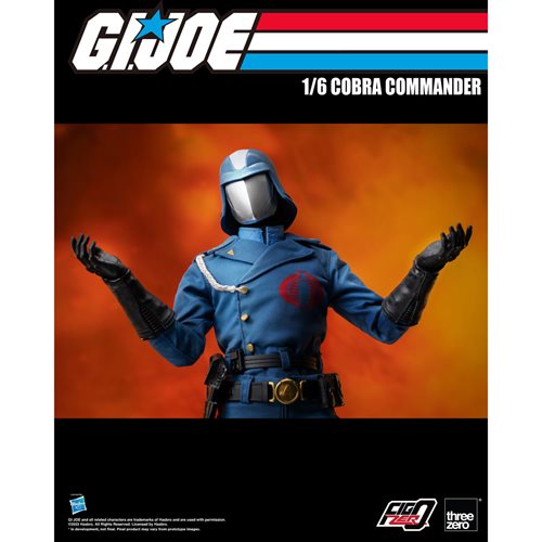 G.I. Joe Cobra Commander FigZero 1:6 Scale Action Figure
