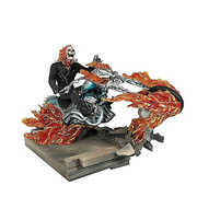Ghost Rider on Building Movie Statue