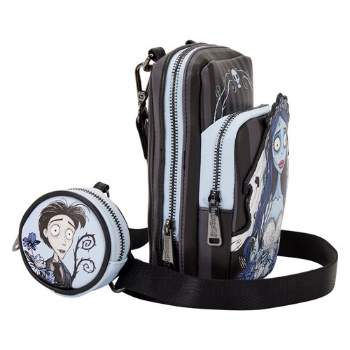 Corpse Bride Emily Crossbody Sling Bag with Coin Purse