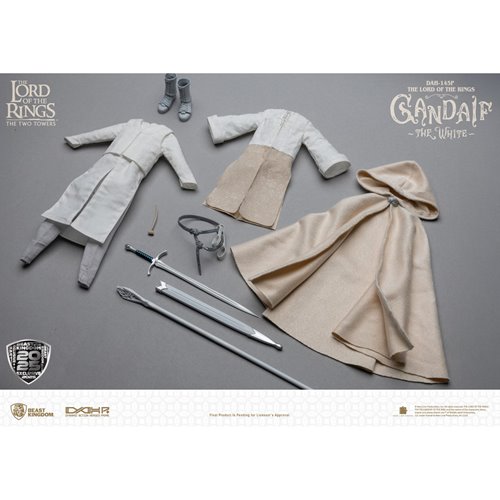 The Lord of the Rings Gandalf the White DAH-145P Dynamic 8-Ction Heroes Action Figure