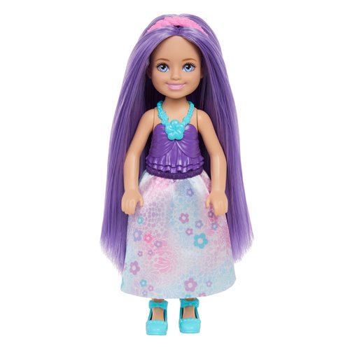 Barbie Chelsea Royal Doll with Purple Hair