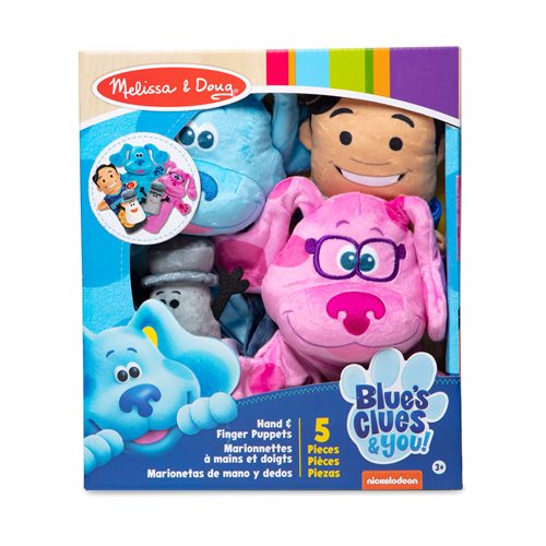 Blue's Clues & You! Hand and Finger Puppets Set of 5