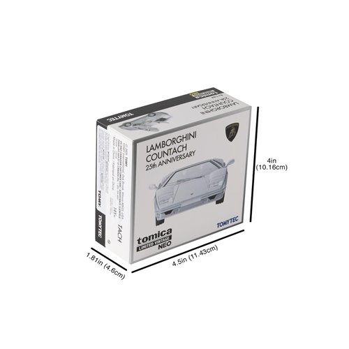 Tomica Limited Vintage Neo Lamborghini Countach 25th Anniversary 1:64 Scale Die-Cast Metal Vehicle