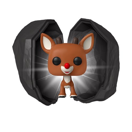 Rudolph the Red-Nosed Reindeer Coal Funko Pocket Pop! Mini-Figure Display Case of 12