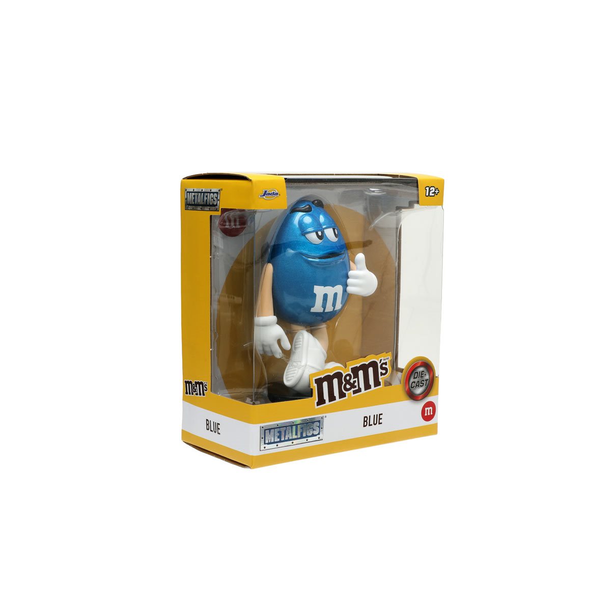 M&M Candy Character- Blue on Wheels w/Metal Base Store Display