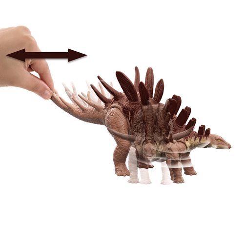 Jurassic World Roar Attack Kentrosaurus Dinosaur Action Figure, Not Mint