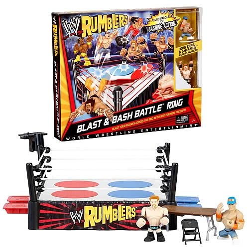 WWE Rumblers Blast Bash Battle Ring Playset