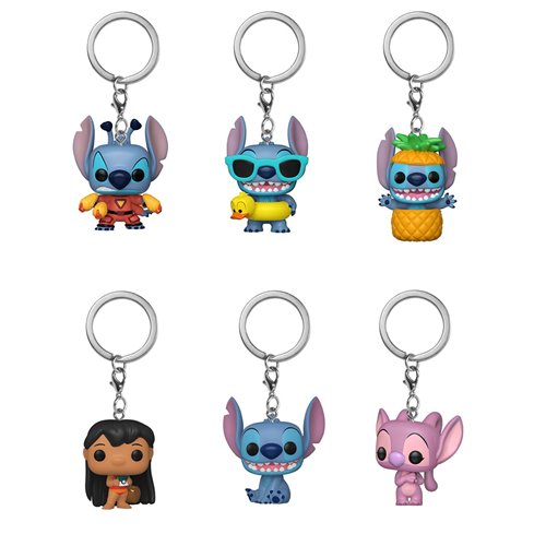 Lilo & Stitch Blind Funko Pocket Pop Key Chain - Random 4-Pack