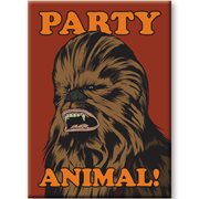 Star Wars Party Animal Flat Magnet