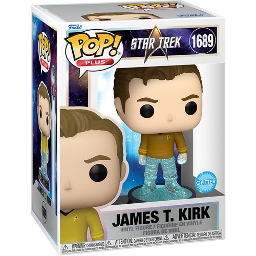 Star Trek Transporter Captain Kirk Funko Pop Vinyl Figure Plus