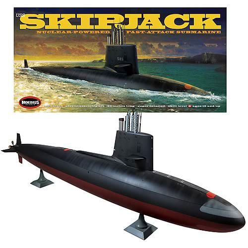 USS Skipjack SSN 585 Submarine Model Kit