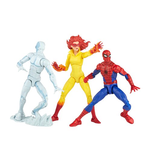 Spider-Man Marvel Legends Spider-Man and His Amazing Friends Multipack 6-Inch Action Figures