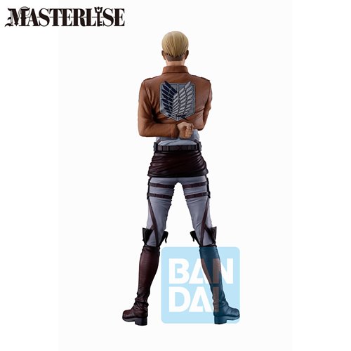 Attack on Titan Erwin Dedicate Your Heart Masterlise Ichibansho Statue