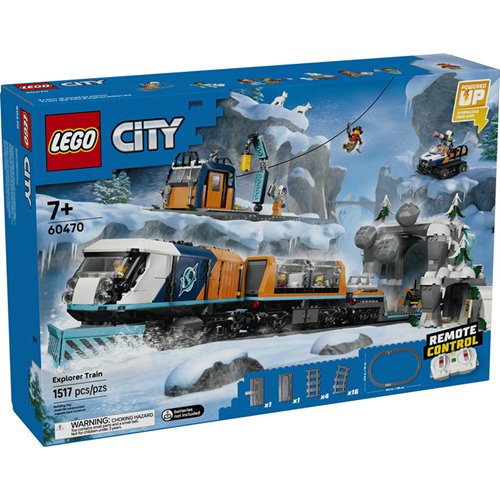 LEGO City 60470 Explorers' Arctic Polar Express Train