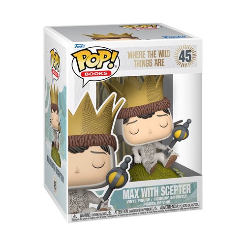 Where the Wild Things Are Max with Scepter Premium Funko Pop! Vinyl Figure