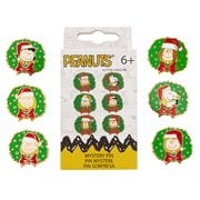 Peanuts Snoopy and Gang Holiday Wreath Mystery Box Pin Random 2-Pins