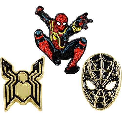 Spider-Man No Way Home Lapel Pin 3-Pack