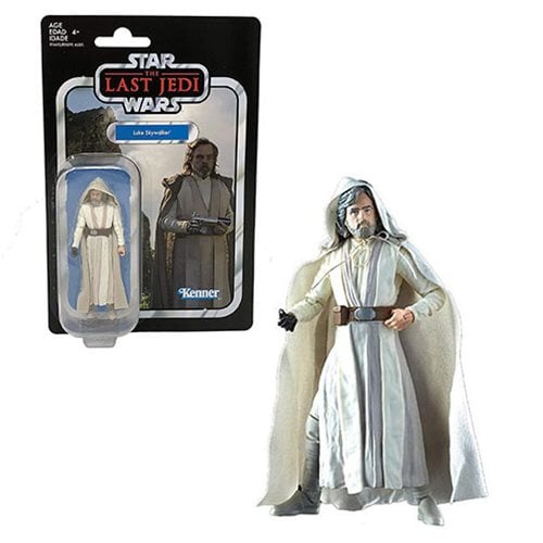 Star Wars The Vintage Collection Jedi Master Luke Skywalker 3 3/4-Inch  In Stock 