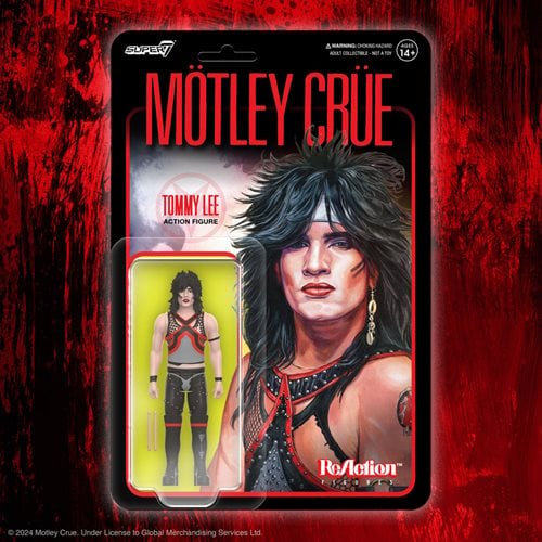 Motley Crue Tommy Lee Shout at the Devil 3 3/4-Inch Reaction Figure