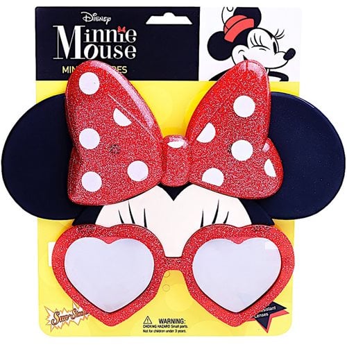 Minnie Mouse Red Glitter Sun-Staches