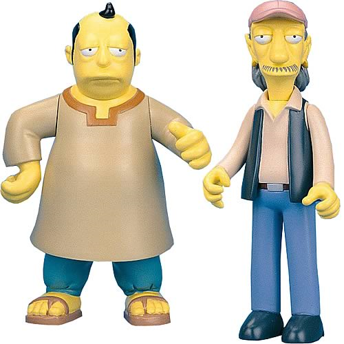 Simpsons Cooter & Sinclair Action Figure Set