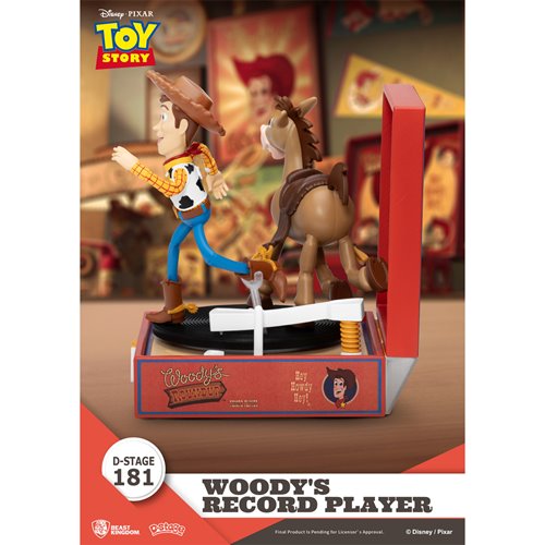 Toy Story Woody's Record Player DS-181 D-Stage Statue