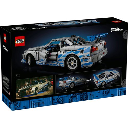LEGO Technic 42210 Fast 2 Furious Nissan Skyline GT-R (R34) Car