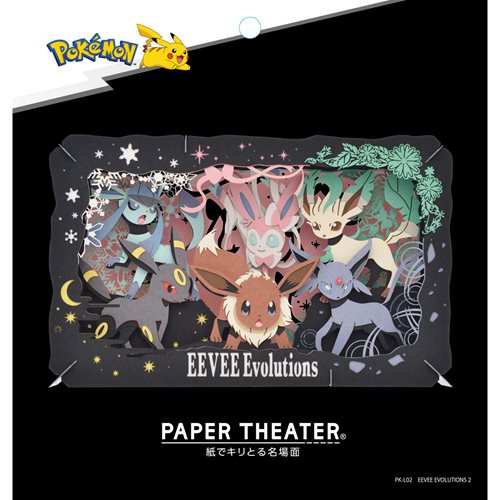 Pokemon PK-L02 Eevee Evolutions Version 2 Paper Theater