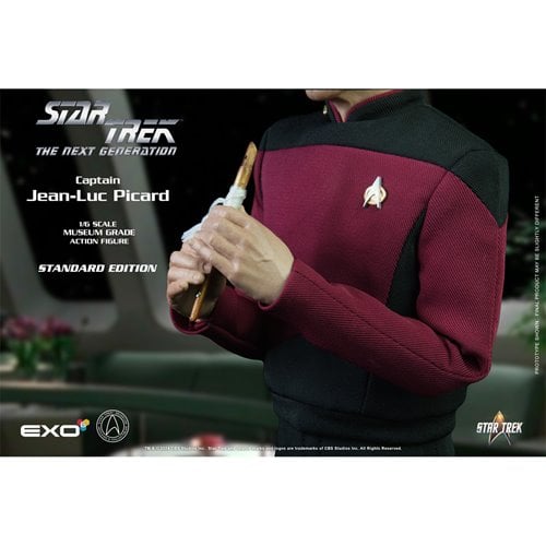 Star Trek: The Next Generation Captain Jean-Luc Picard Standard Version 1:6 Scale Action Figure
