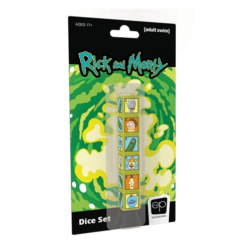 Rick and Morty Dice Set Game