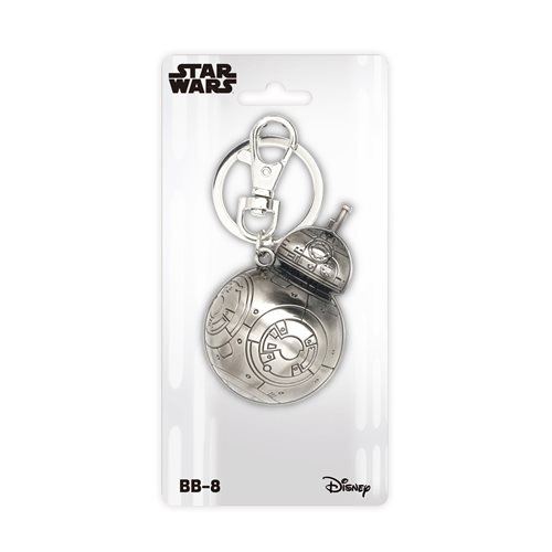 Star Wars BB-8 Pewter Key Chain