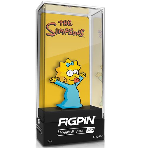 The Simpsons Maggie Simpson FiGPiN Classic 3-Inch Enamel Pin