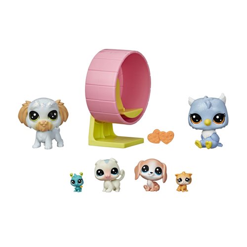 Littlest Pet Shop Pet Playhouse Toy Series 1 3-Pack