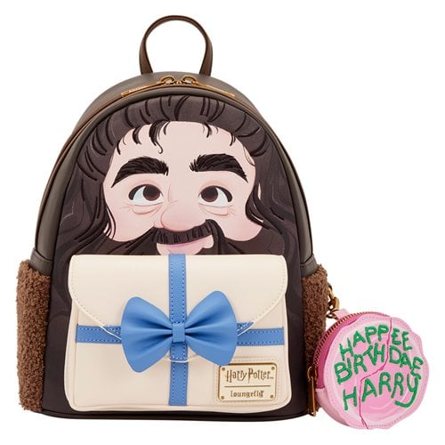 Harry Potter Hagrid Birthday Cake Mini-Backpack with Coin Bag