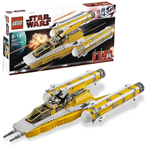 Lego 8037 Star Wars Clone Wars Anakins Y Wing Starfighter