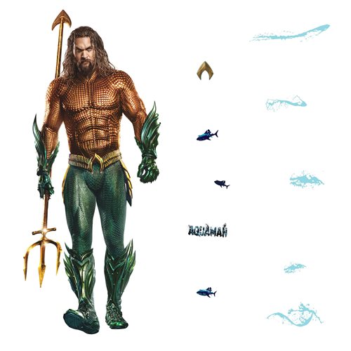 Aquaman Peel and Stick Giant Wall Decals