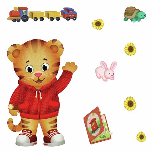 Daniel Tiger Peel and Stick Giant Wall Decals