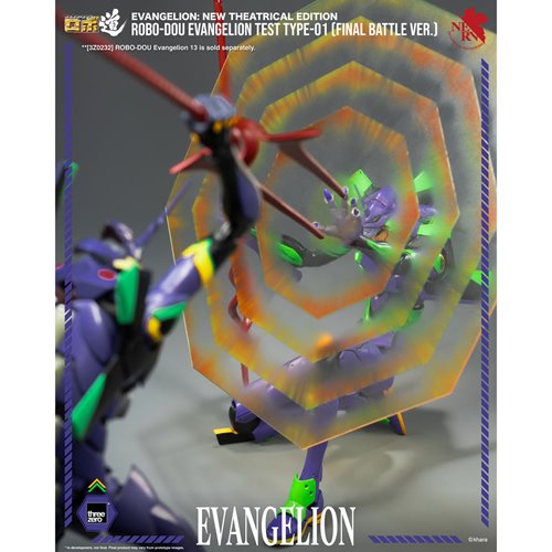 Evangelion: New Theatrical Edition Evangelion Test Type-01 Final Battle Version ROBO-DOU Action Figu