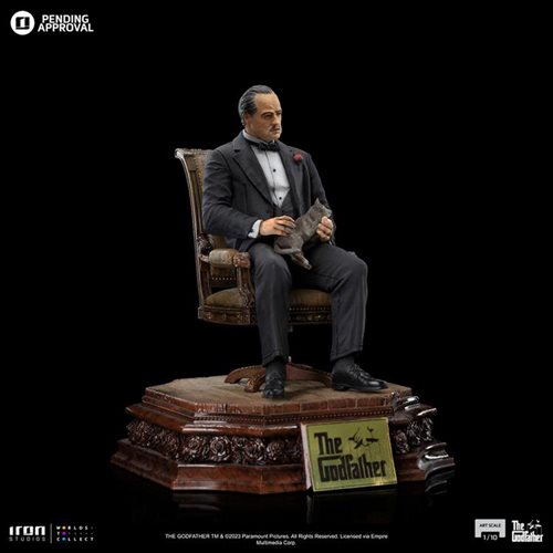 The Godfather Don Vito Corleone Limited Edition 1:10 Art Scale Statue