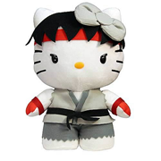 Street Fighter Hello Kitty Ryu 6-Inch Plush