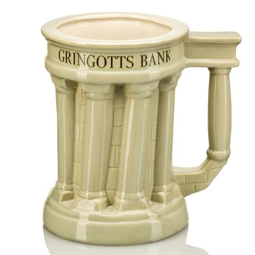 Harry Potter Gringotts Bank 28 oz. Lidded Mug