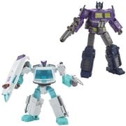 Transformers Shattered Glass Optimus Prime and Ratchet
