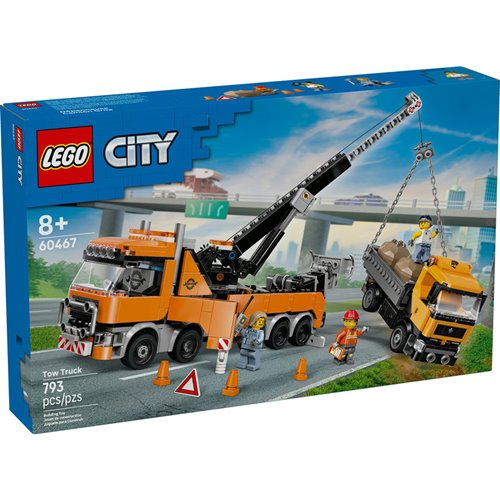 LEGO City 60467 Heavy-Duty Recovery Tow Truck