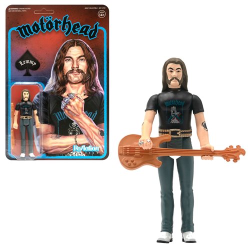 Motorhead Lemmy V2 3 3/4-Inch ReAction Figure