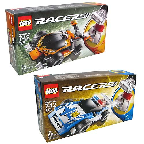 Power Racing Lego LEGO Power Racers Hero and Bad Case - Entertainment Earth