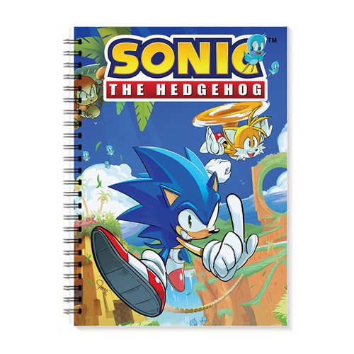 Sonic the Hedgehog Comic Collection Spiral Notebook