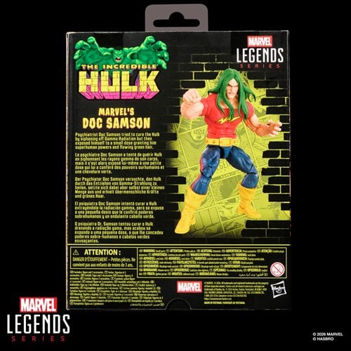 Hulk Marvel Legends Series Doc Samson 6-Inch Action Figure